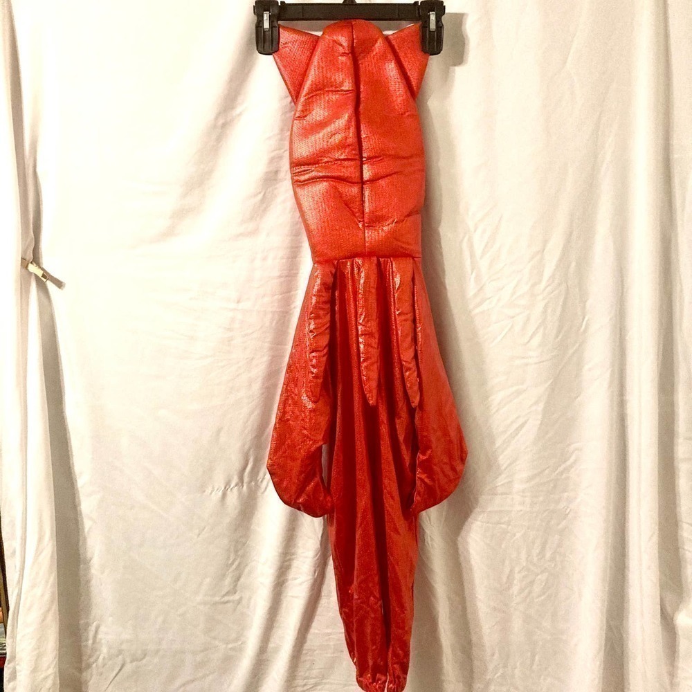 Toddler 18-24M Red Squid Jumpsuit Halloween Costume - Picture 3 of 8
